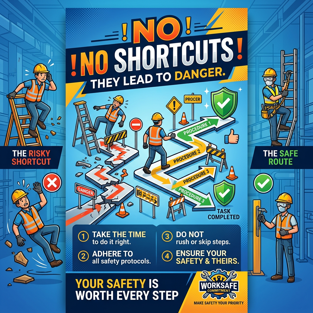 Safety Focus: Take the Extra Step—Avoid&nbsp;Shortcuts